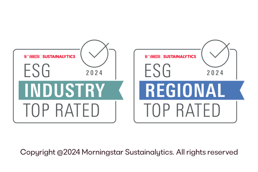 ESG сертификати @2024 Morningstar Sustainalytics. Всички права запазени 